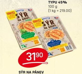 SÝR NA PÁNEV