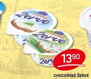 CHOCEŇSKÉ ŽERVÉ