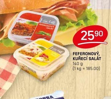 Feferonový, kuřecí salát