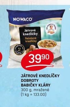 Játrové knedlíčky Dobroty babičky Kláry
