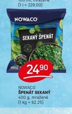 Nowaco špenát sekaný