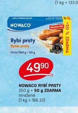 Nowaco rybí prsty
