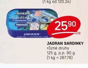 JADRAN SARDINKY