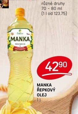 MANKA ŘEPKOVÝ OLEJ