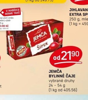 JEMČA BYLINNÉ ČAJE
