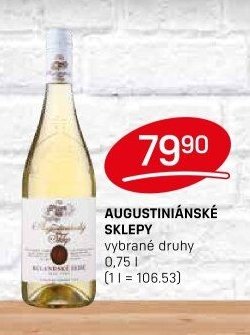 AUGUSTINIÁNSKÉ SKLEPY