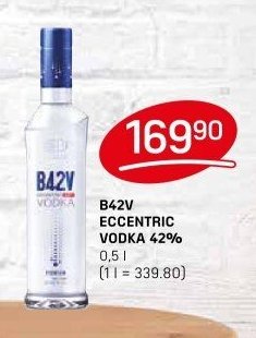 B42V ECCENTRIC VODKA 42%