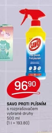 SAVO PROTI PLÍSNÍM