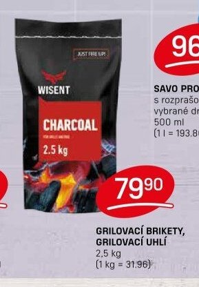 WISENT GRILOVACÍ BRIKETY