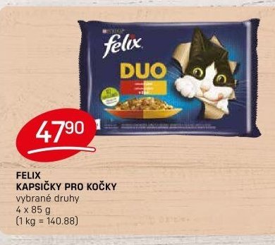 FELIX KAPSIČKY PRO KOČKY
