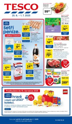 aktuální leták Tesco 25.6.2025-1.7.2025