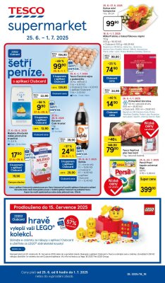 aktuální leták Tesco 25.6.2025-1.7.2025