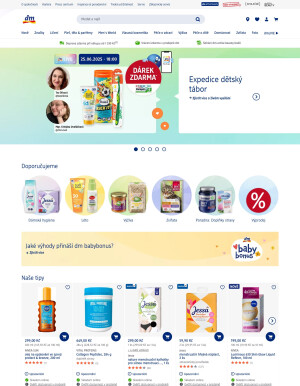 aktuální leták dm drogerie 25.6.2025-1.7.2025