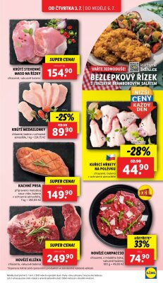 aktuální leták Lidl 3.7.2025-6.7.2025