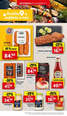 aktuální leták Lidl 3.7.2025-6.7.2025