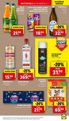aktuální leták Lidl 3.7.2025-6.7.2025