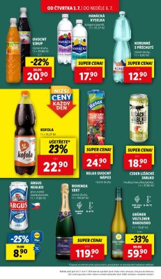 aktuální leták Lidl 3.7.2025-6.7.2025