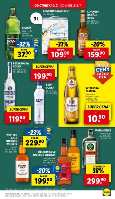 aktuální leták Lidl 3.7.2025-6.7.2025