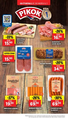 aktuální leták Lidl 3.7.2025-6.7.2025
