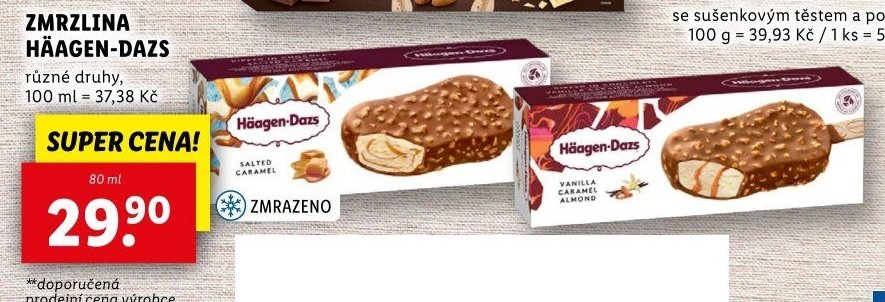 Zmrzlina Häagen-Dazs