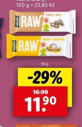 Raw tyčinka