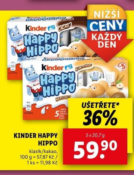 Kinder Happy Hippo