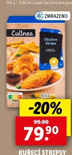 Culinea Kuřecí stripsy
