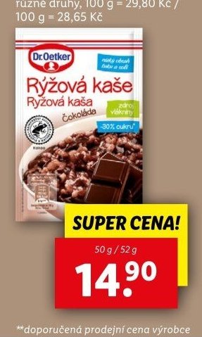 Dr. Oetker Rýžová kaše