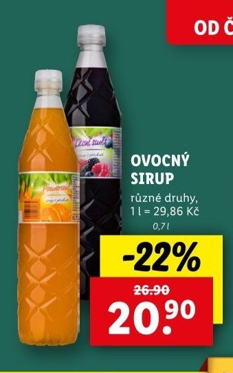 Ovocný sirup