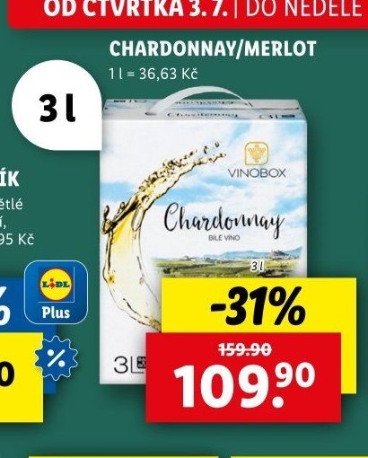 Chardonnay/Merlot Vinobox