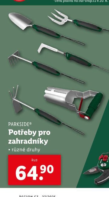 PARKSIDE Potřeby pro zahradníky