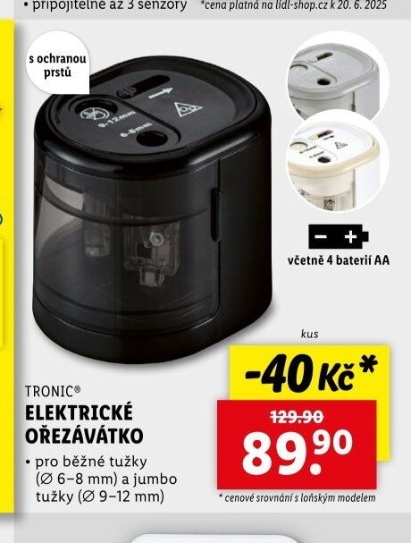 TRONIC ELEKTRICKÉ OŘEZÁVÁTKO