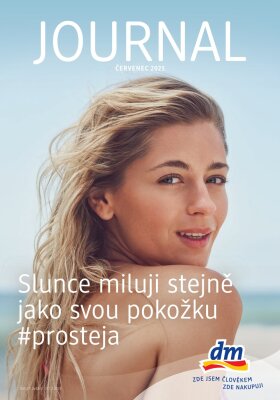 aktuální leták dm drogerie 3.7.2025-6.8.2025