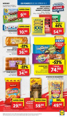aktuální leták Lidl 7.7.2025-9.7.2025