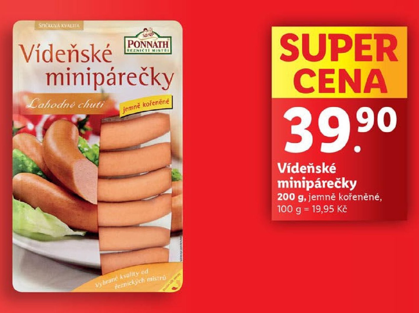Vídeňské minipárečky