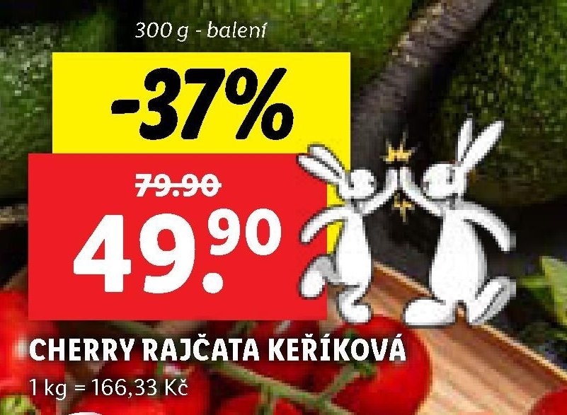 Cherry rajčata keříková