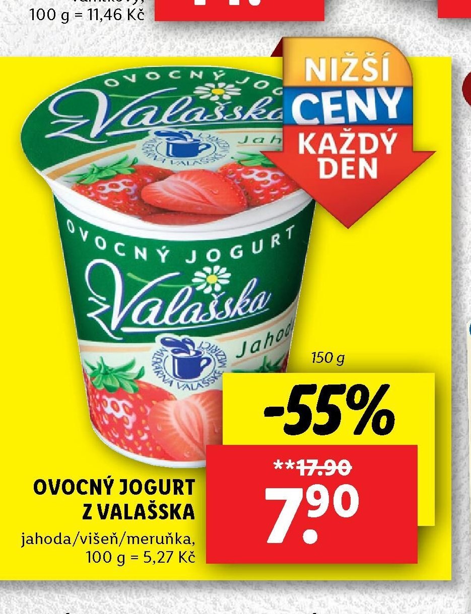 Ovocný jogurt z Valašska