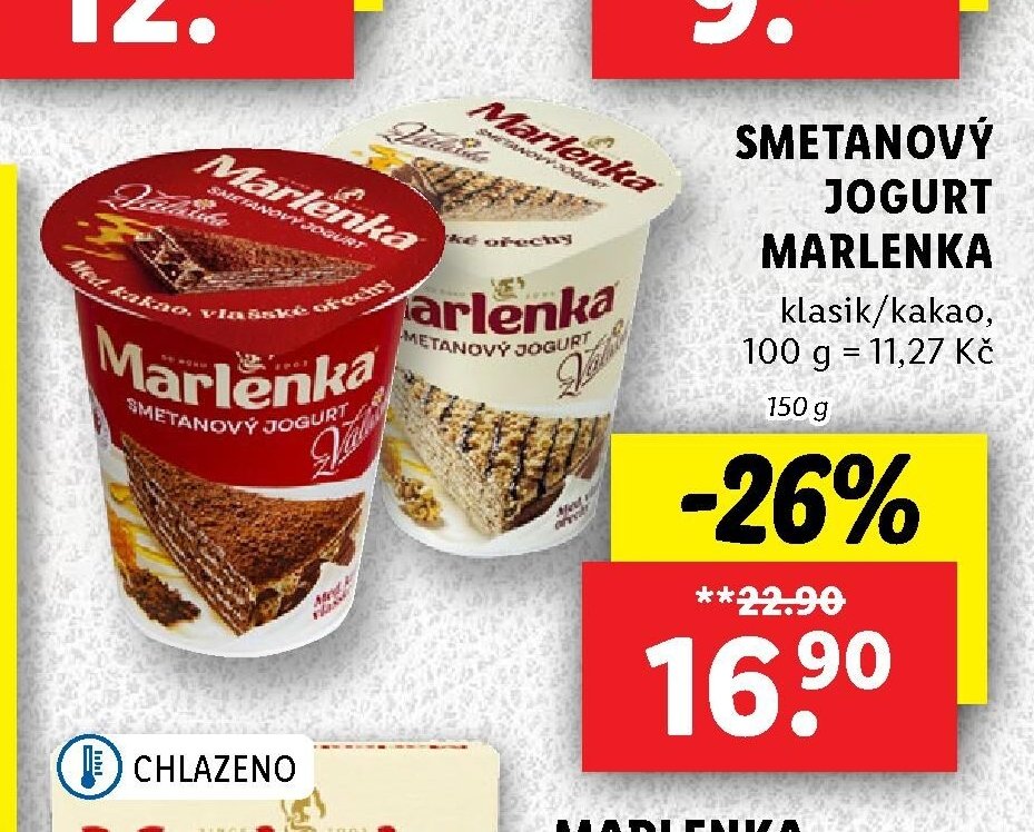 Smetanový jogurt Marlenka