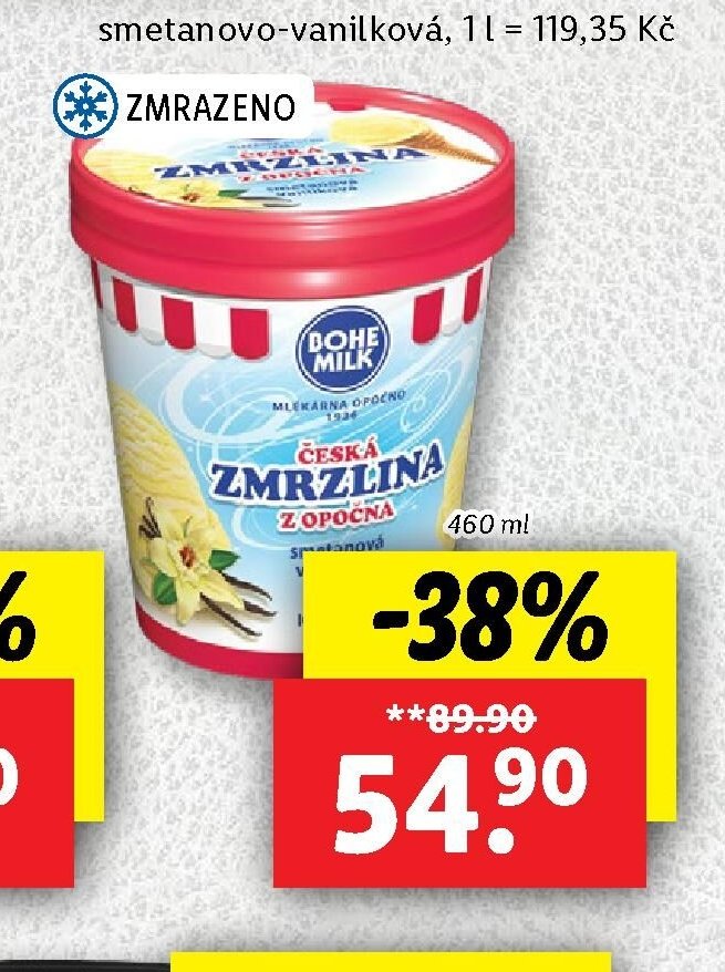 Česká zmrzlina z Opočna