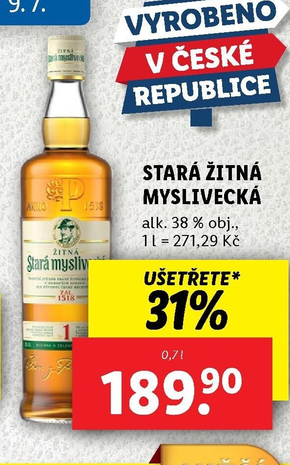 STARÁ ŽITNÁ MYSLIVECKÁ