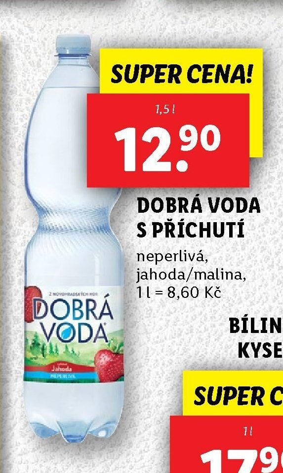 Dobrá voda s příchutí