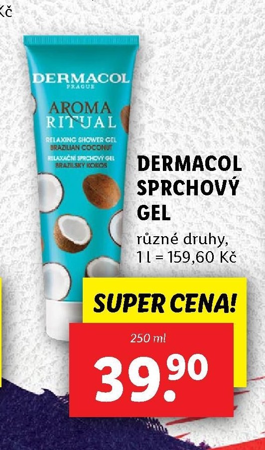 Dermacol sprchový gel