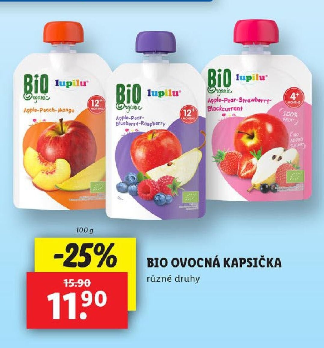 BIO ovocná kapsička