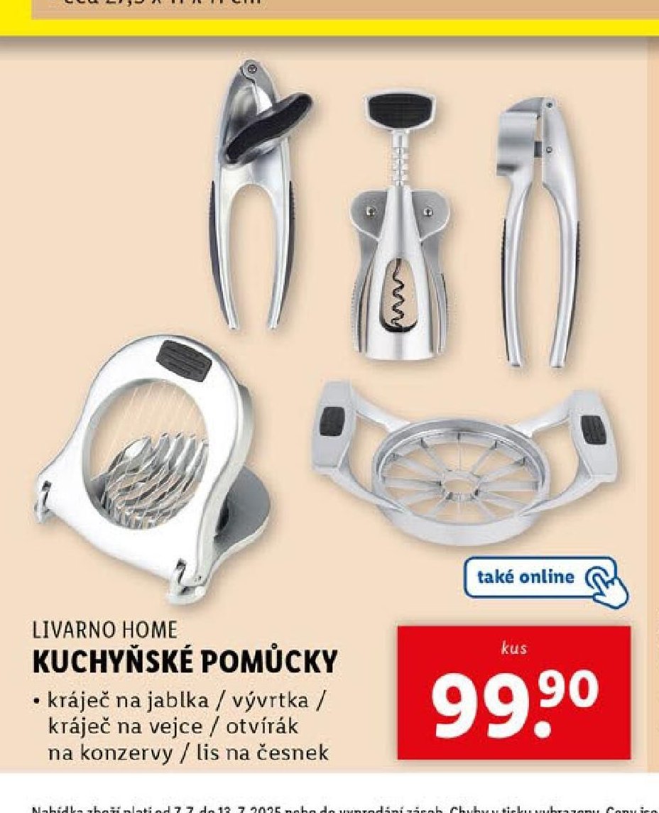 LIVARNO HOME KUCHYŇSKÉ POMŮCKY