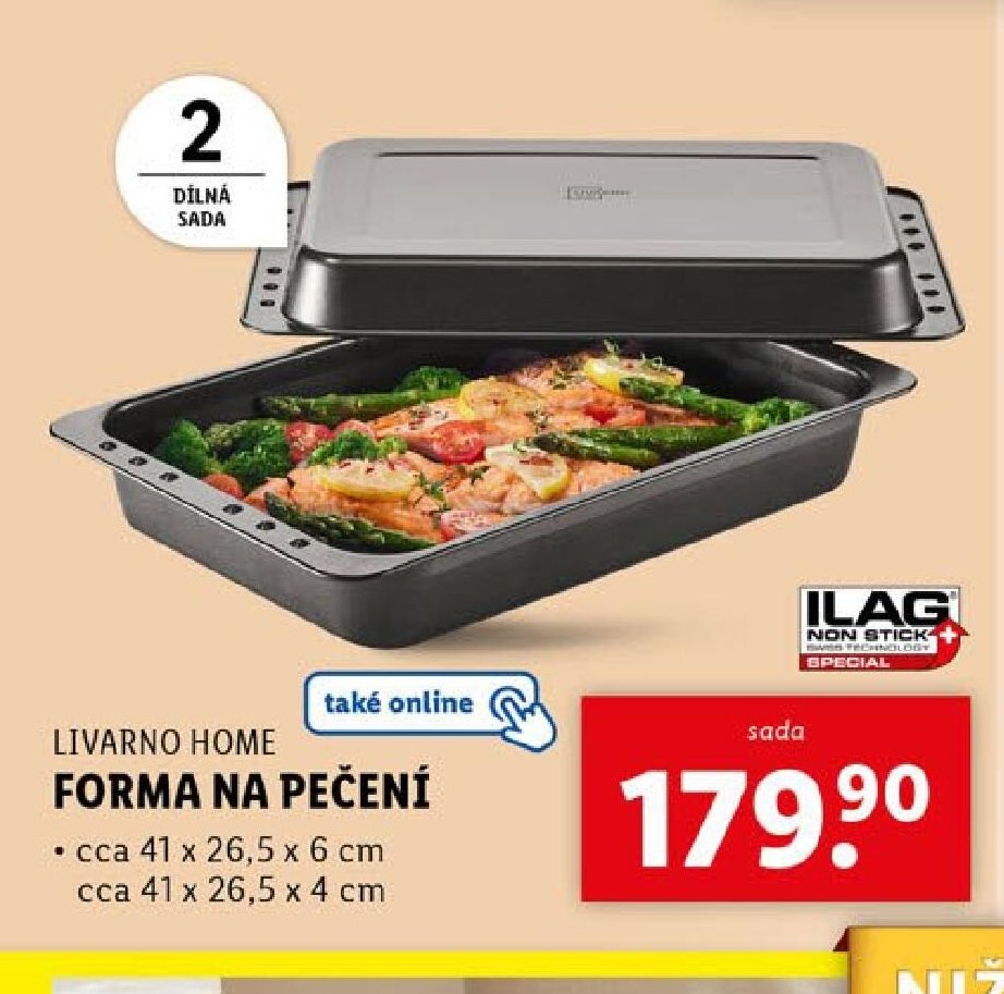 LIVARNO HOME FORMA NA PEČENÍ