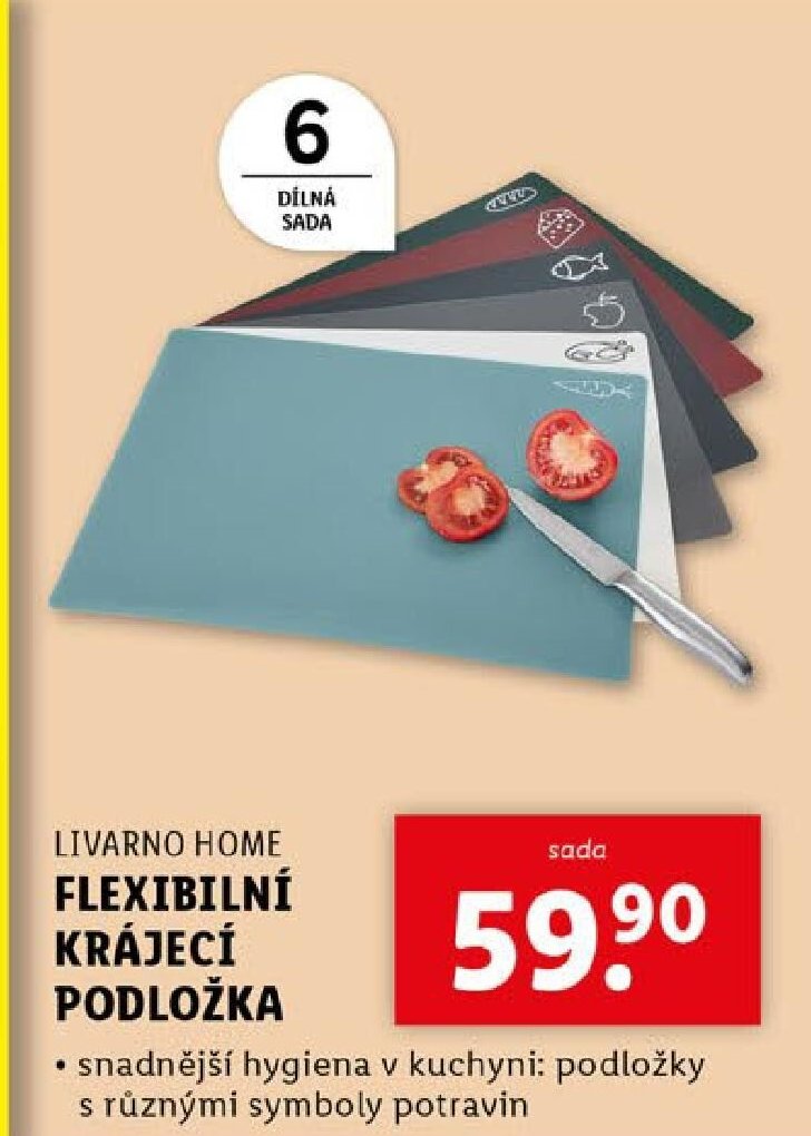 LIVARNO HOME FLEXIBILNÍ KRÁJECÍ PODLOŽKA