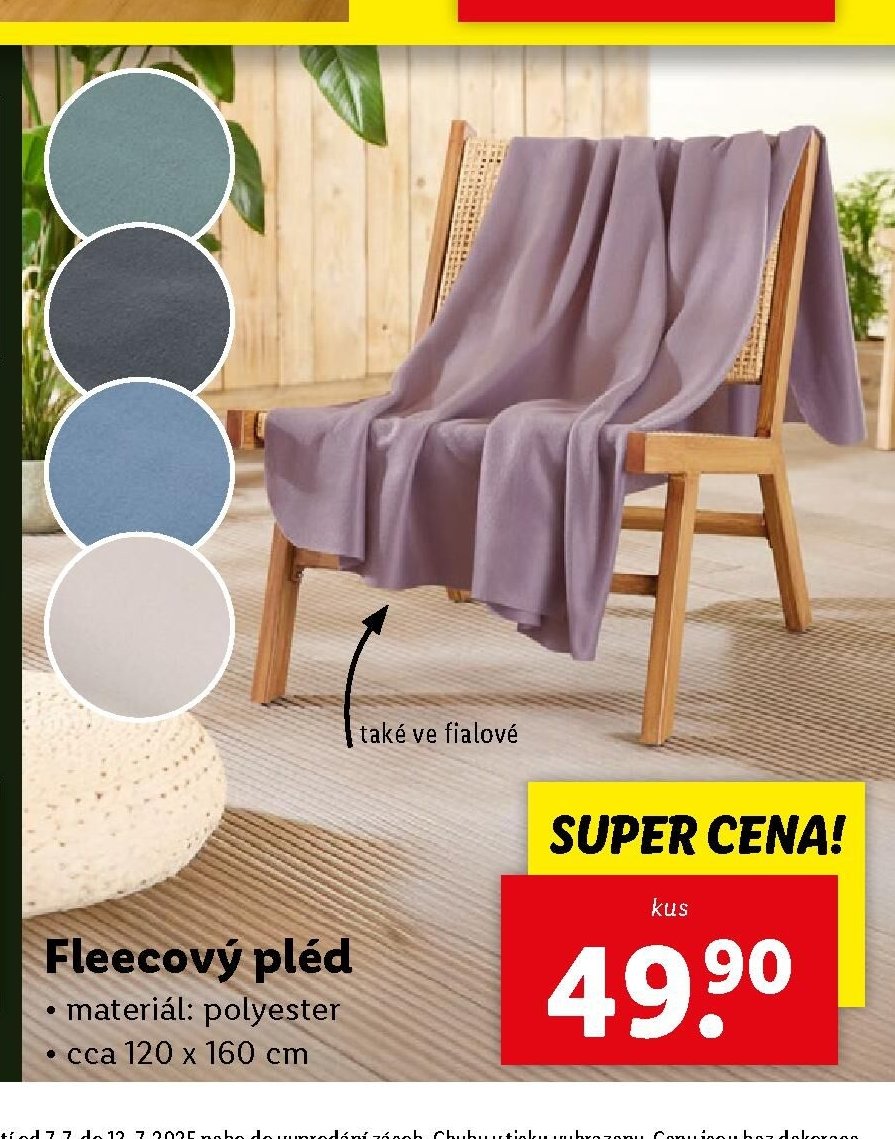 Fleecový pléd