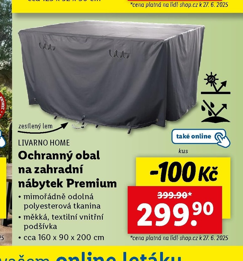 LIVARNO HOME Ochranný obal na zahradní nábytek Premium