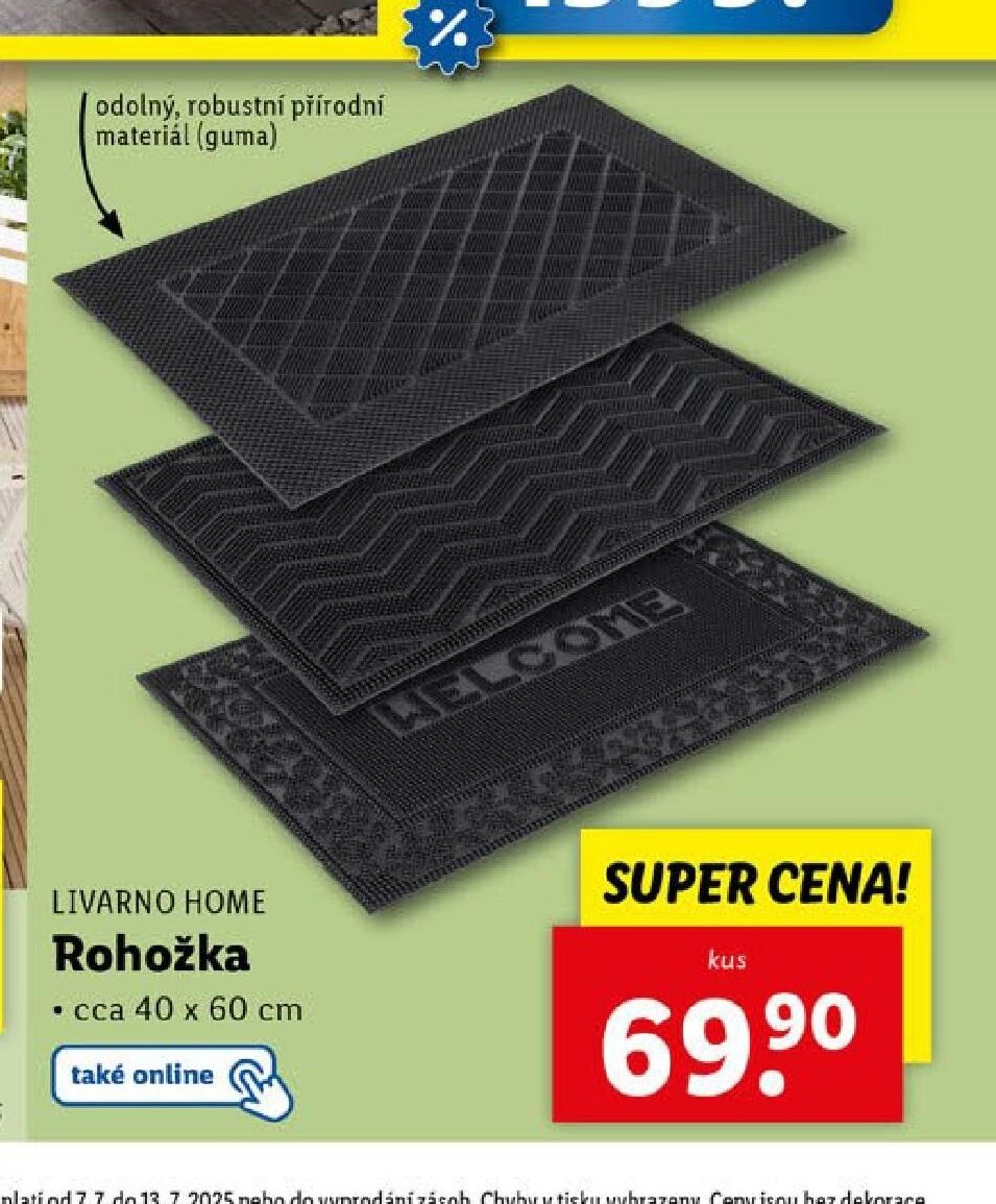 LIVARNO HOME Rohožka