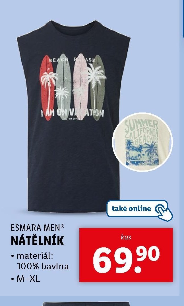 ESMARA MEN NÁTĚLNÍK